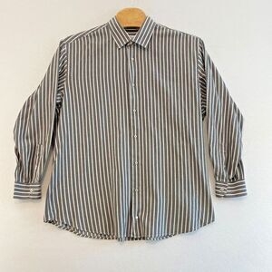 Robert Graham Est. 01 Men's 48/19 36/37‎ Tall 100% Cotton Long Sleeve Stripped